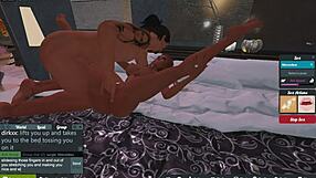 退休明星梅赛德斯变成热辣妻子性玩具