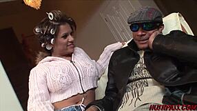 British wife Jordan picked up for monster cock fucking.