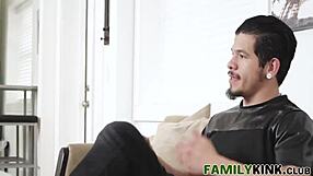 Maddie Winters surprises stepbrother Bambino with taboo Valentine's Day fucking