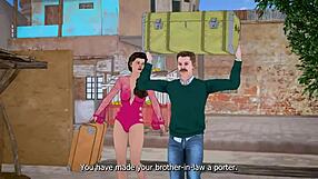 Kriminell tar Desi Bhabhi på fersken mens hun fingrer fitta før hard knulling