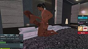 退休明星梅赛德斯变成热辣妻子性玩具