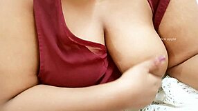 Indian teacher casually showing off her big boobs 😏