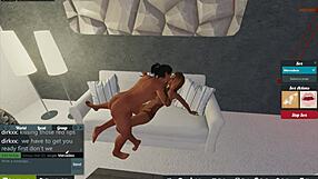 退休明星梅赛德斯变成热辣妻子性玩具