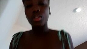 Look at this ebony whore riding cock with loud slaps!