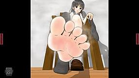 i challenge you to anime feet contest