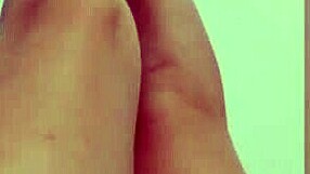 Cute Girl Shows Sexy Legs Then Masturbates Wet Hole