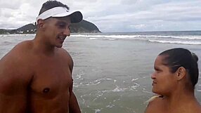 i met a hot girl on the beach and had fun with paty bumbum