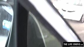 i watch the cute girl masturbate in the parking garage