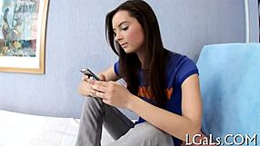 This barely legal teen dives into a wild, wet fisting adventure