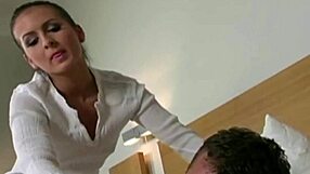 Intense hot massage session for relaxation