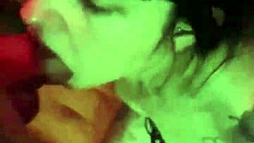 beautiful tattooed girlfriend sandraxo1 gives an intense blowjob while bound in homemade teen clip