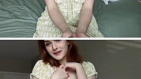 Can you handle this nymph masturbating?