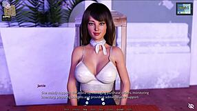 Intense hentai action in Sunshine Love 26 anime game.