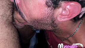 Bold Gay Action In Dark Room Box