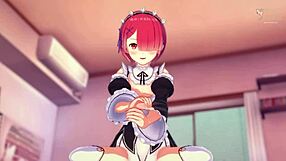 Loving Ram Rides You in Romantic Atmosphere - Re Zero