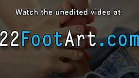 Petite Babe in Stockings Delivers Erotic Footjob