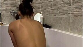 Ki-sim takes huge dick in ass