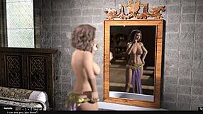 Super erotic jump king game with jump fucker playing hardcore scenes