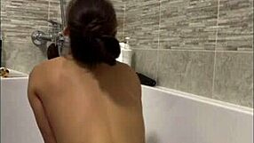 Ki-sim takes huge dick in ass