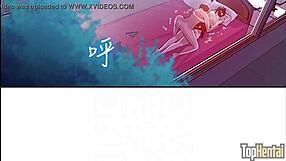 Stepmom fretting over step son in secret classroom hentai scene