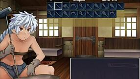 Blonde feels fear exploring monster-filled cave for lost items