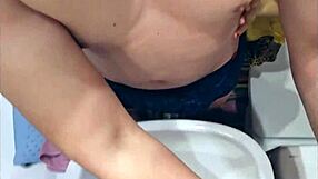 Talking about a steamy blow job in the bathroom