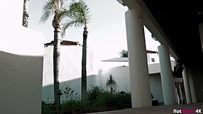 small boobed naveen ora's wet pussy pounded doggy style