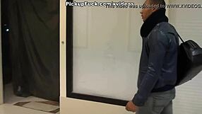 Cute Brown Girl Discreetly Sucks Cocks In The Busy Mall