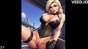 Overwatch Inspired Babes in Action