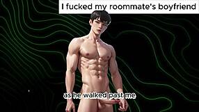 I sucked my roomies straight boyfriends cock in gay stories