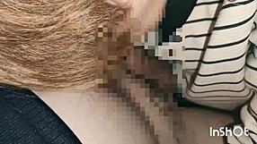 Japanese Amateur Couple Performs Outdoor Blowjob And Handjob In Personal Shoot!