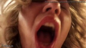 Pov Couple Powers Through Moaning Riding To Belly Cumshot