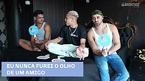 is leo felipo getting horny in the backroom? big cocks everywhere