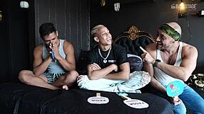 is leo felipo getting horny in the backroom? big cocks everywhere