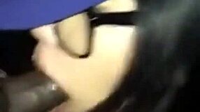 Teen 18+ delivers certified blowjob to black cock ending in cumshot