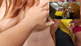 Milf gets groped for money