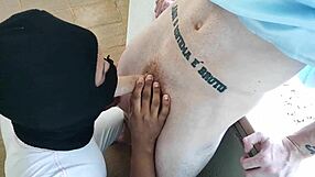 Did I Cum On The Naughty Doctor's Tits?