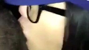 Teen 18+ delivers certified blowjob to black cock ending in cumshot