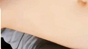 Amateur teen with big ass gets cumshot.