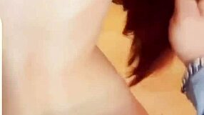 Amateur teen with big ass gets cumshot.