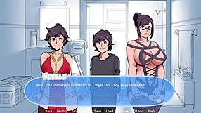 Step Family Plays Snow Daze In Shower