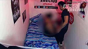 mi vecina se escapa para un rapidin con camara escondida