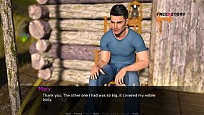 John watches Mary change her dress in Duaklight Manor