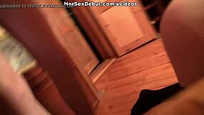 Hot girl endures deep anal while rubbing her clit