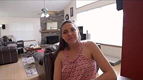 seducing my ex wife sadie holmes in this wild cfnm moment