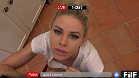 stepsis jessa rhodes asks favor but stepbro gets anal