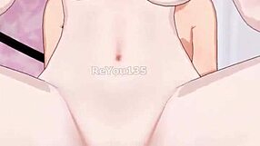 step brother teases sister in cute 3d outfit with big tits.