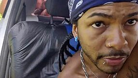 blonde friend fucks three guys bareback in car