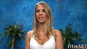 subtle touches in steamy massage clips