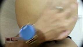 Mother-In-Law Masturbated To, Then Fucked In Bathroom